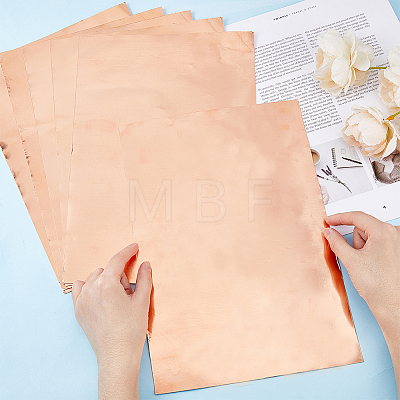 Self Adhesive Copper Foil Sheets AJEW-WH0470-69-1