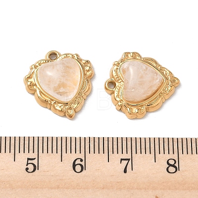 Natural Quartz Crystal Pendants STAS-P453-12G-06-1