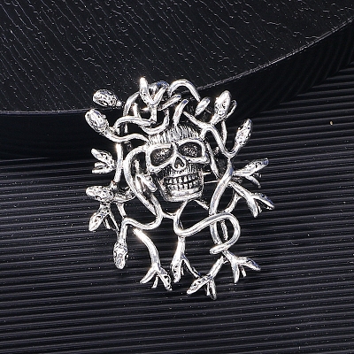 Alloy Brooch for Backpack Clothes PW-WG9B33F-02-1