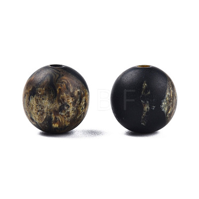 Frosted Resin Beads RESI-N034-01-A03-1