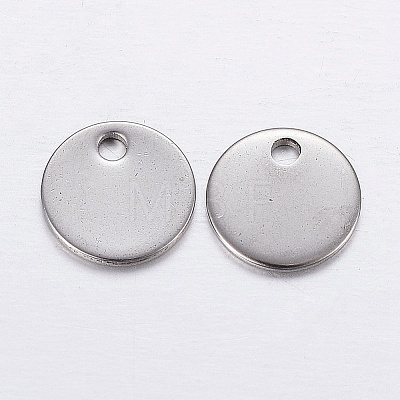 Tarnish Resistant 304 Stainless Steel Stamping Blank Tag Pendants STAS-P198-68C-1