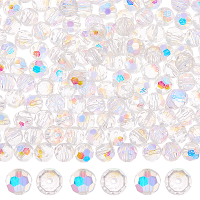 Electroplate Glass Beads EGLA-BBC0001-03B-1