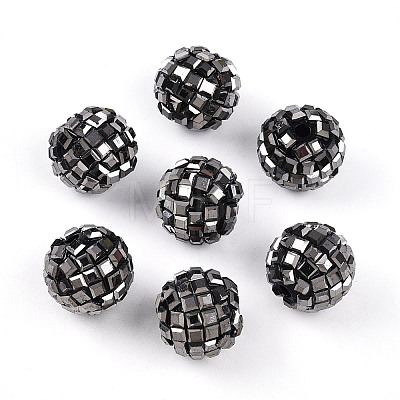 Acrylic Rhinestone Beads OACR-D307-01H-20MM-1