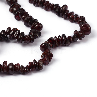 Natural Garnet Beads Strands F065-1