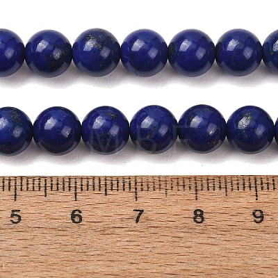 Natural Lapis Lazuli Beads Strands GG-CBA59DD-C03-8mm-1