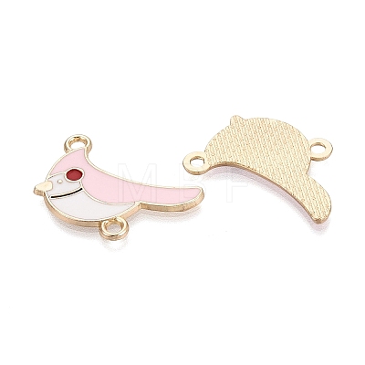 Alloy Enamel Connector Charms PALLOY-Q467-02G-01-1