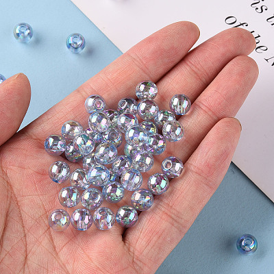 Transparent Acrylic Beads LS-MACR-S370-B8mm-749-1