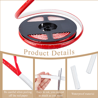 PVC Plastic Edge Banding AJEW-GF0013-89B-02-1