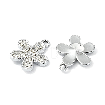 Alloy Crystal Rhinestone Pendants ALRI-T012-04D-P-1