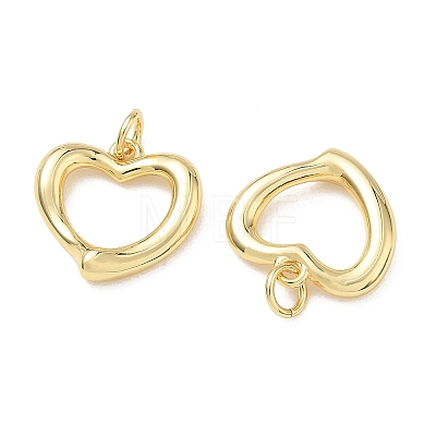 Hollow Brass Pendants KK-D289-31A-G-1