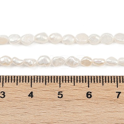 Natural Cultured Freshwater Pearl Beads Strands PEAR-P064-20E-02C-1