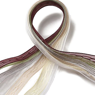 Polyester and Nylon Ribbon Sets DIY-Z029-01T-1