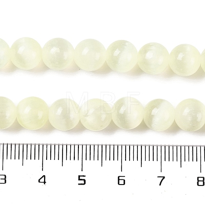 Natural Selenite Beads Strands G-C142-01A-05-1