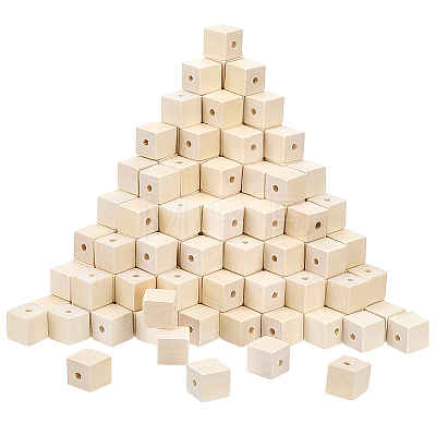 200Pcs Wood Beads WOOD-PH0004-08-1