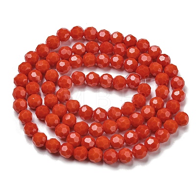 Opaque Glass Beads Stands EGLA-A035-P6mm-D03-1