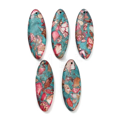 Dyed Synthetic Imperial Jasper Pendants GG-CBAA20A-09D-1