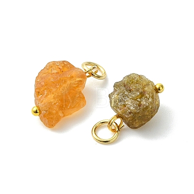 Raw Rough Natural Tourmaline Pendants PALLOY-JF05842-1