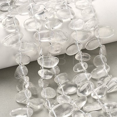 Natural Quartz Crystal Beads Strands G-P604-A22-01-1