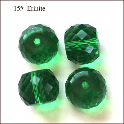 Imitation Austrian Crystal Beads SWAR-F064-10x8mm-15-1