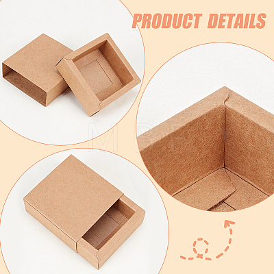 Kraft Paper Folding Box CON-BC0004-32A-A-1