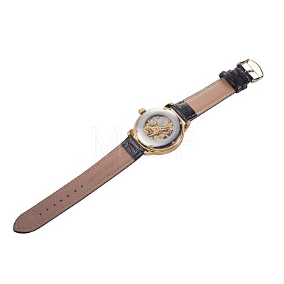 Alloy Watch Head Mechanical Watches WACH-L044-01G-1