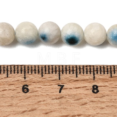 Natural Blue Ice Glacierite Stone Beads Strands G-G078-A01-01-1