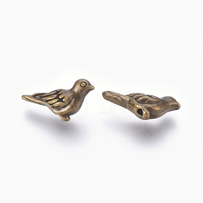 Tibetan Style Alloy Beads X-TIBEP-GC186-AB-NR-1