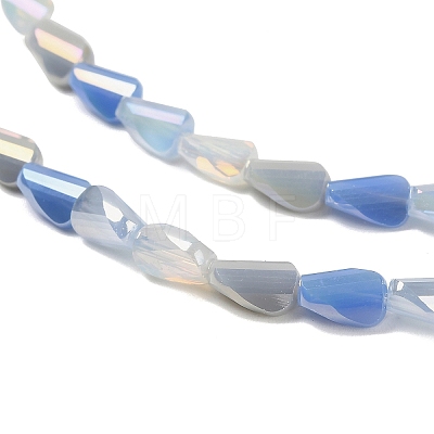 Electroplate Glass Beads Strands EGLA-P065-01A-05-1