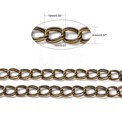 Iron Double Link Chains CHD005Y-AB-1