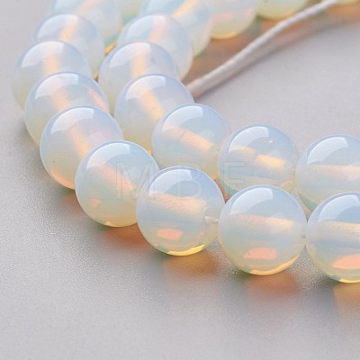 16 inch long Opalite Loose Beads X-GSR8mmC081-1