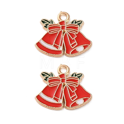 Alloy Enamel Pendants ENAM-I061-01KCG-15-1