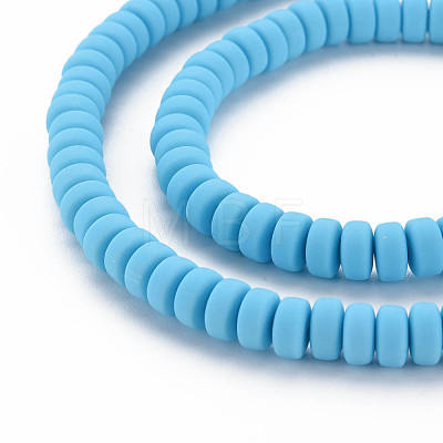 Handmade Polymer Clay Beads Strands CLAY-N008-95-1