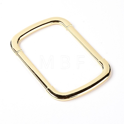 Rectangle Zinc Alloy Tote Bag Handle FIND-WH0072-76-1