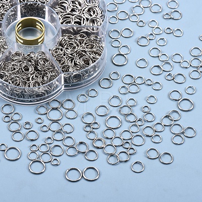126g Iron Close but Unsoldered Jump Rings IFIN-SZ0001-26-1