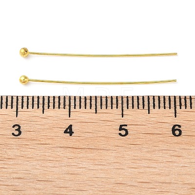Brass Ball Head Pins X-RP0.5X30MM-G-01-1