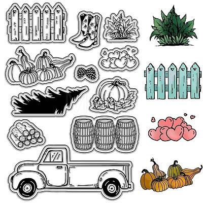 Custom PVC Plastic Clear Stamps DIY-WH0439-0134-1