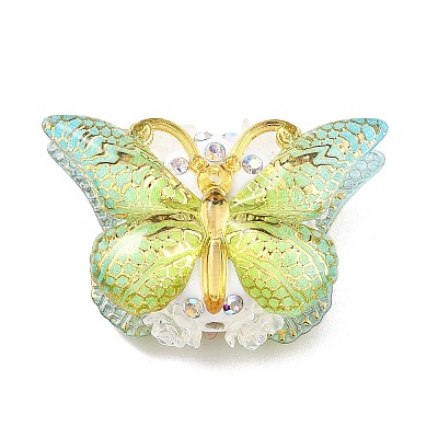 Polymer Clay Rhinestone Beads CLAY-NH0001-07-1