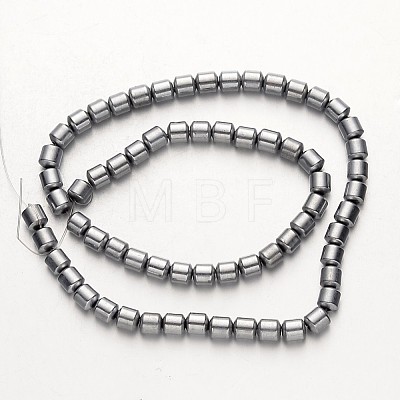 Electroplate Non-magnetic Synthetic Hematite Bead Strands G-F300-28-01-1