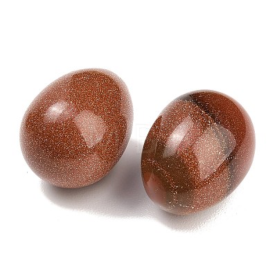 Synthetic Goldstone Egg Stone GG-L654-H02-08-1