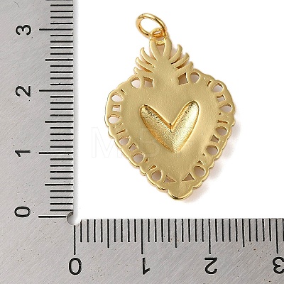 Rack Plating Brass Enamel Pendants KK-S372-01G-02-1