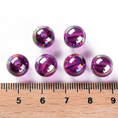 Transparent Acrylic Beads MACR-S370-B10mm-743-1