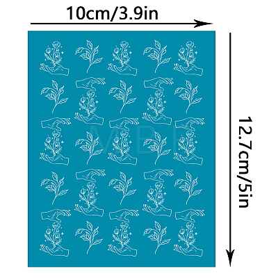 Silk Screen Printing Stencil DIY-WH0341-216-1