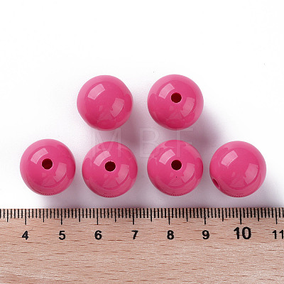 Opaque Acrylic Beads X-MACR-S370-C16mm-A13-1