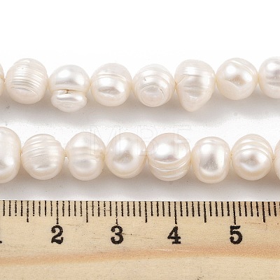 Natural Cultured Freshwater Pearl Beads Strands PEAR-C003-01C-1