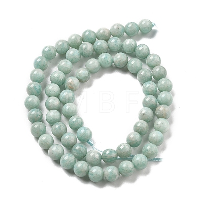 Natural Amazonite Beads Strands LS-G-L618-A01-6mm-1