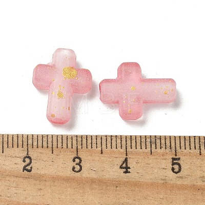 Gradient Color Transparent Acrylic Beads OACR-M023-03C-1