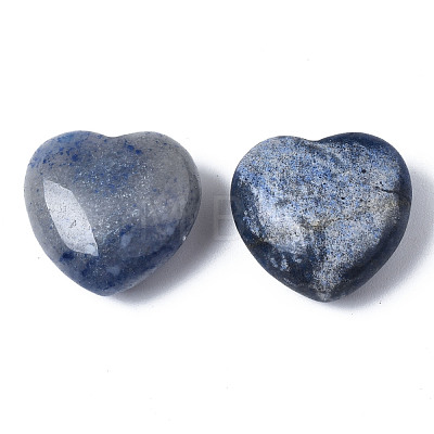 Natural Kyanite Heart Love Stone G-S299-118-1