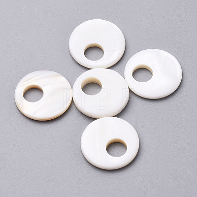 Natural Freshwater Shell Beads X-SHEL-T007-42-1