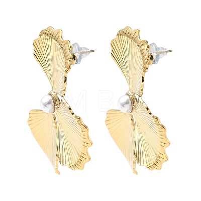 Valentine's Day 304 Stainless Steel Stud Earrings for Women EJEW-K330-02G-1