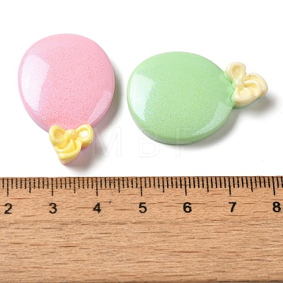 Opaque Resin Decoden Cabochons RESI-H165-03-1